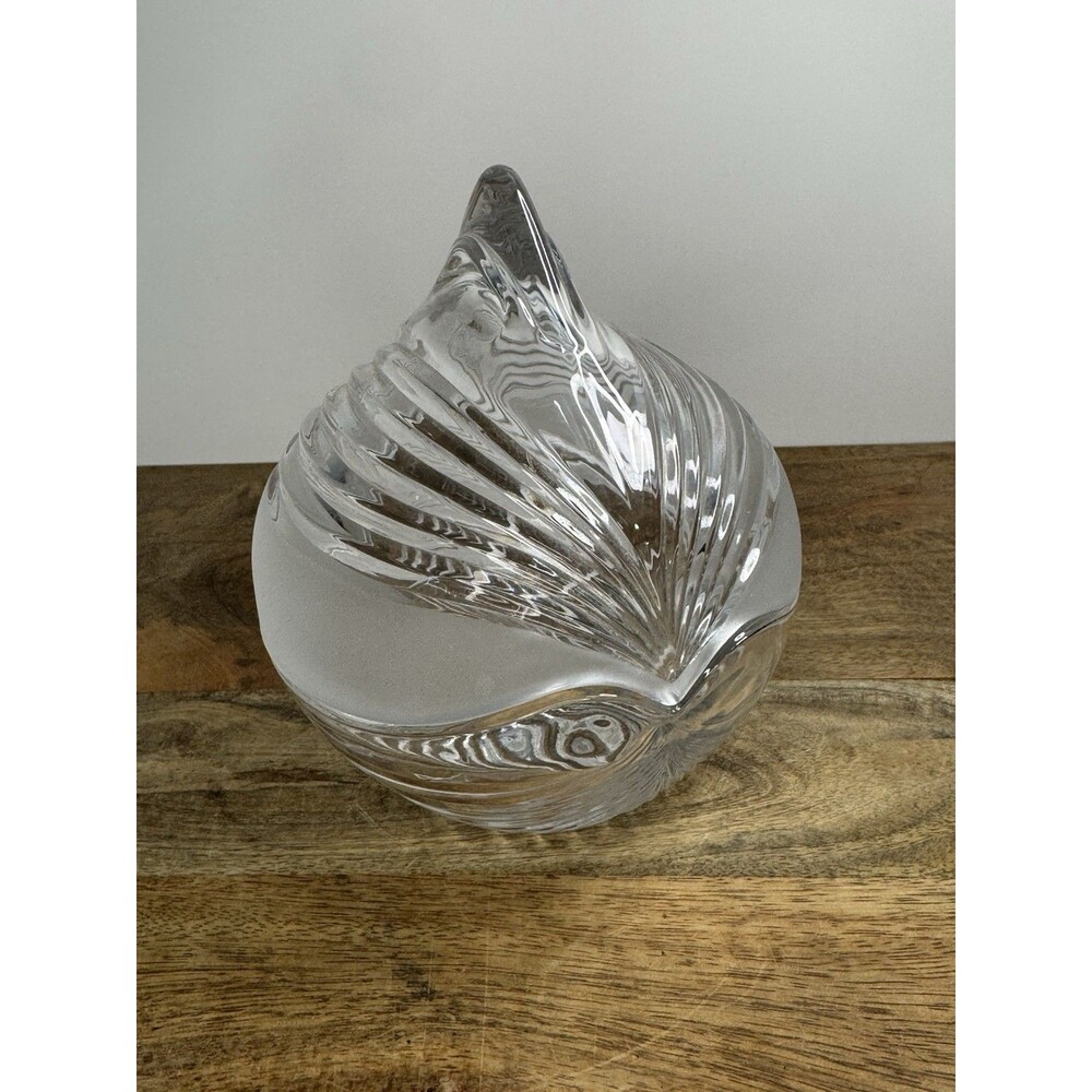 Studio Silversmiths 24% Lead Crystal Bowl With Detachable Lid Made In Germany 6"